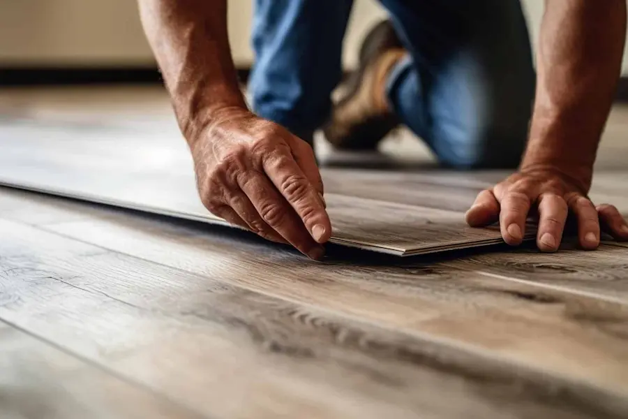 Master Build & Design flooring installation in Long Branch, NJ.